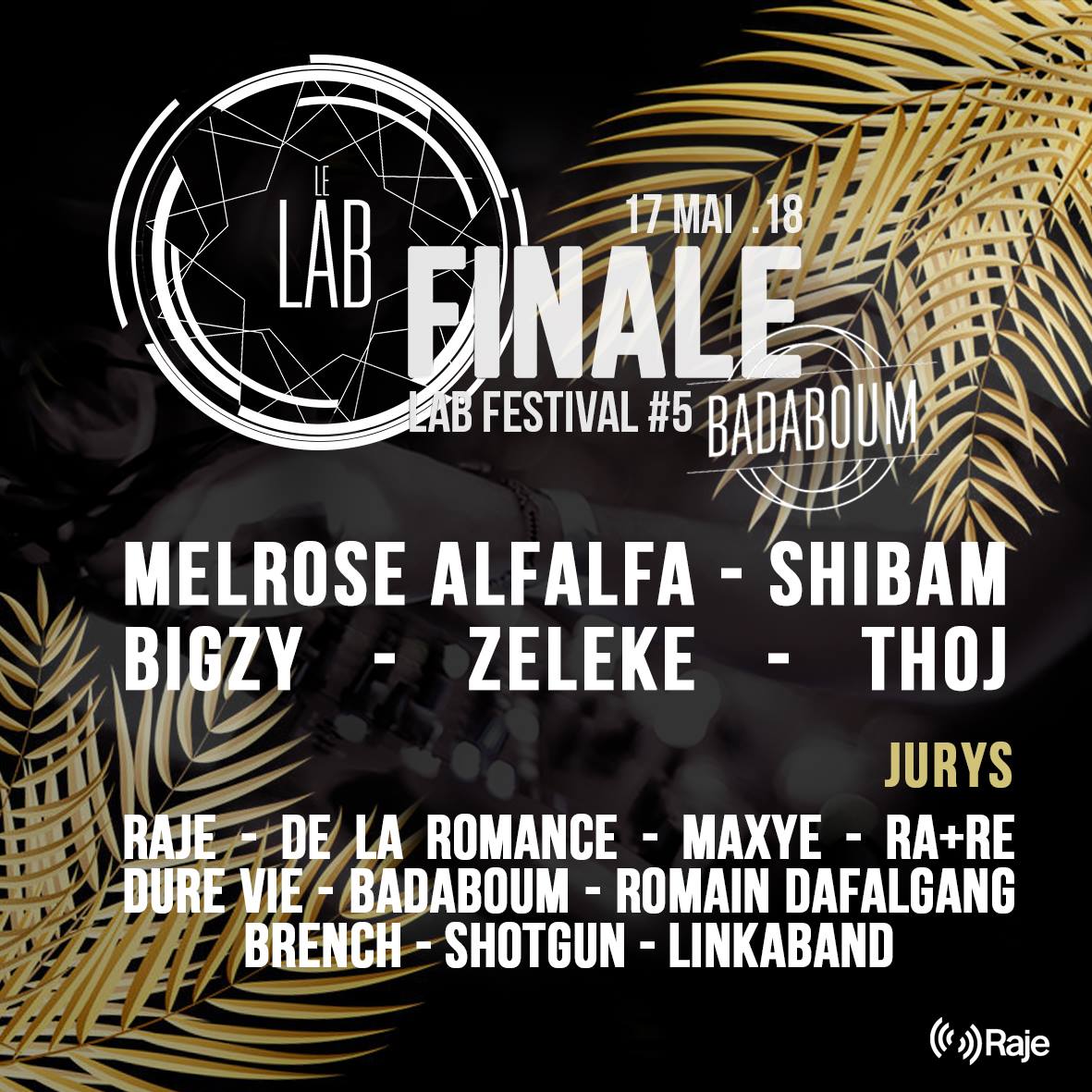 Finale du Lab Festival au Badaboum Le site des Clubs